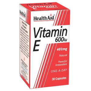 کپسول ویتامین E 600 واحد هلث اید 30 عدد