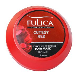 ماسک موی فولیکا تقویت کننده و نرم کننده عمیق موهای قرمز 300 میلی لیتر