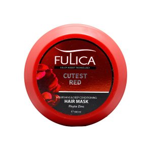 ماسک موی فولیکا تقویت کننده و نرم کننده عمیق موهای قرمز 300 میلی لیتر