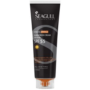 کرم ضد آفتاب مردانه سی گل SPF55 مناسب انواع پوست ۵۰ میلی لیتر
